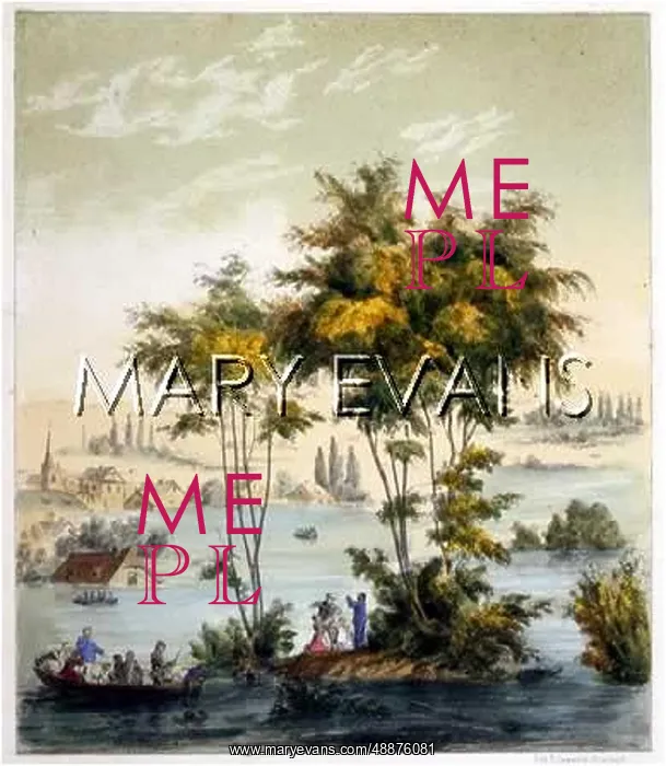 : FLOODED RIVER C1845 : FLOODED RIVER C1845