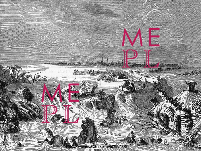  : Flooding in Coeverden, 1673
