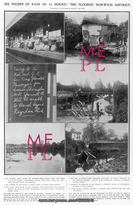 : Floods in Norwich 1912 : Floods in Norwich 1912