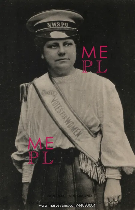 : Flora Drummond Suffragette : Flora Drummond Suffragette