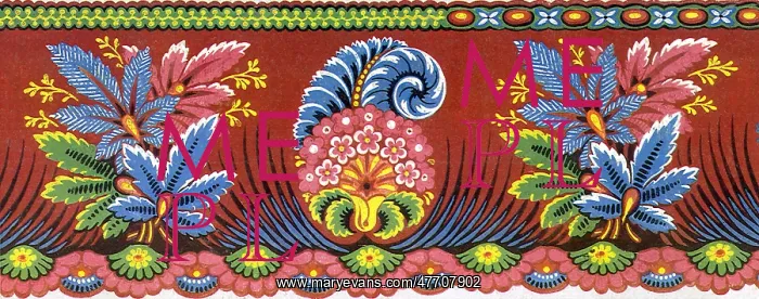  : Floral Border