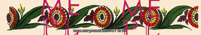  : Floral Border