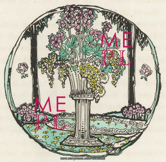 : FLORAL DESIGN IN CIRCLE : FLORAL DESIGN IN CIRCLE