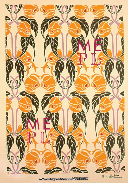 : Floral design by Henri Gillet : Floral design by Henri Gillet