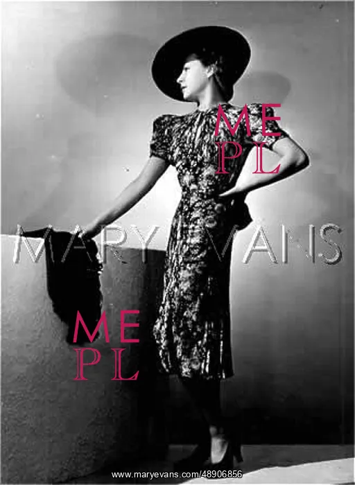 : FLORAL DRESS / LECOMTE : FLORAL DRESS / LECOMTE