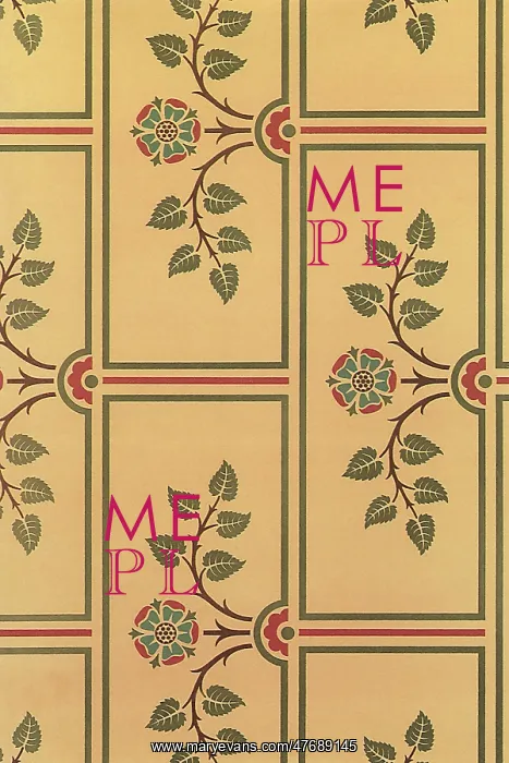 : Floral Masonry Pattern : Floral Masonry Pattern