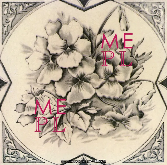 : Floral Tile Design