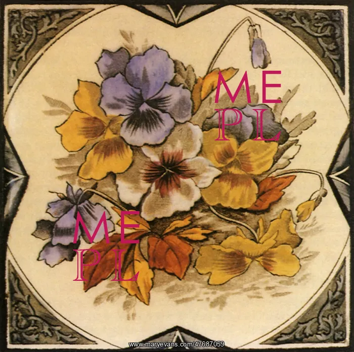 : Floral Tile Design : Floral Tile Design