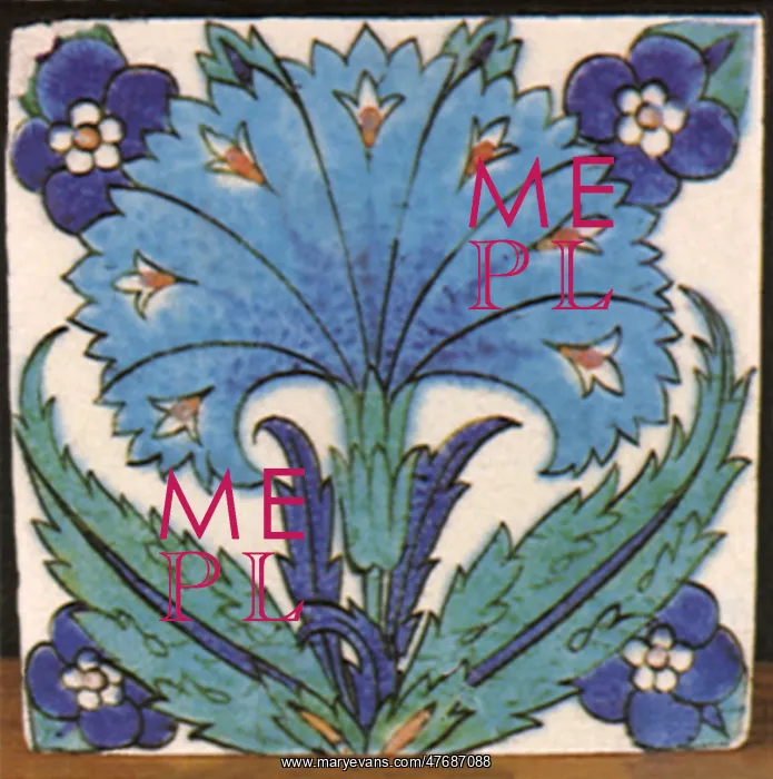  : Floral Tile Design