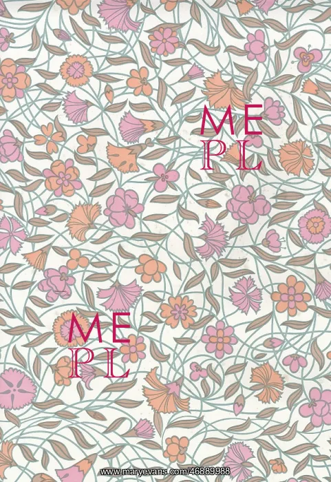 : Floral wallpaper print : Floral wallpaper print