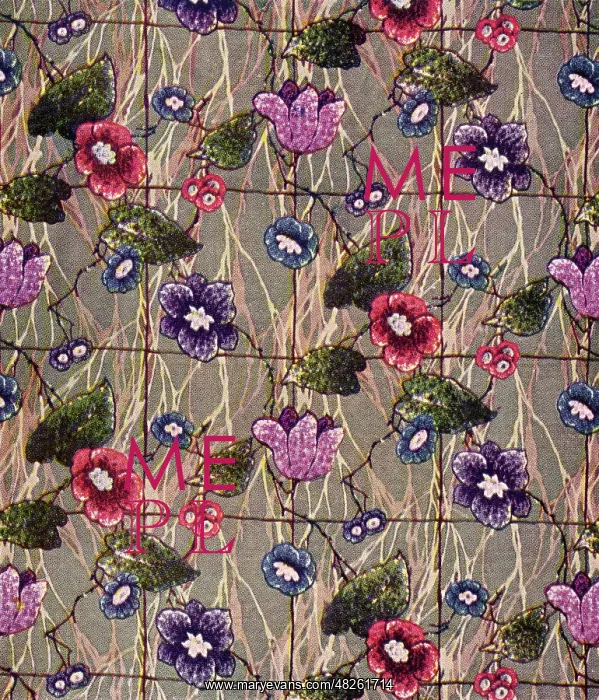 : Florals against a grey patterned background : Florals against a grey patterned background