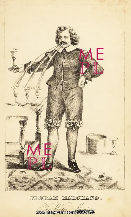 : Floram Marchand, the Water Spouter. 17th century : Floram Marchand, the Water Spouter. 17th century