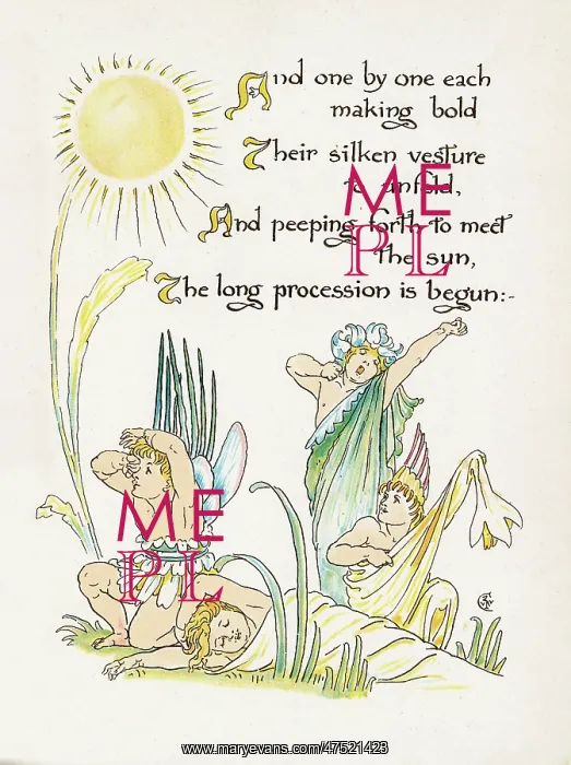 : Flora's Feast - Walter Crane : Flora's Feast - Walter Crane