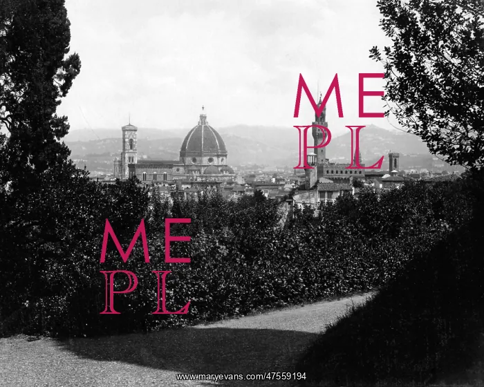 : Florence from the Boboli Gardens, Italy : Florence from the Boboli Gardens, Italy