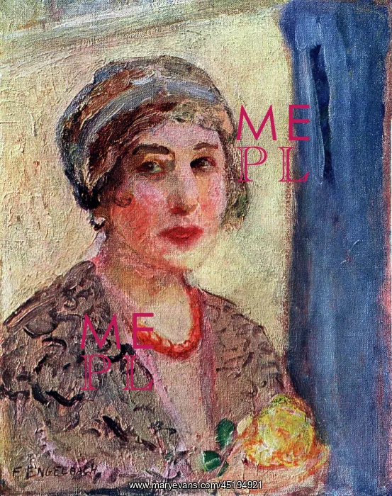 : Florence Engelbach Self Portrait : Florence Engelbach Self Portrait
