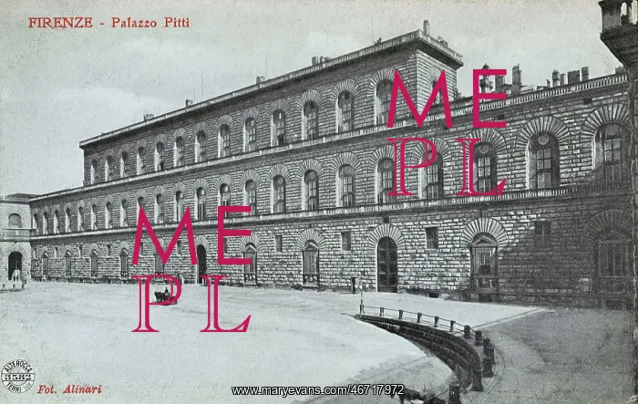  : Florence, Italy - The Pitti Palace
