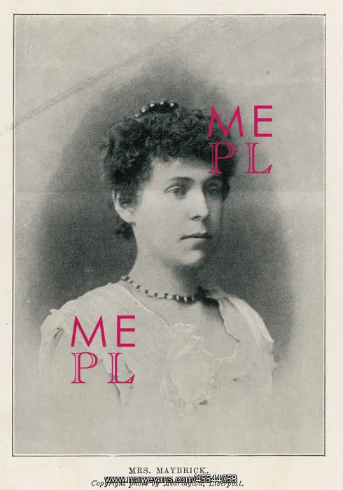 : Florence Maybrick - 19th century : Florence Maybrick - 19th century
