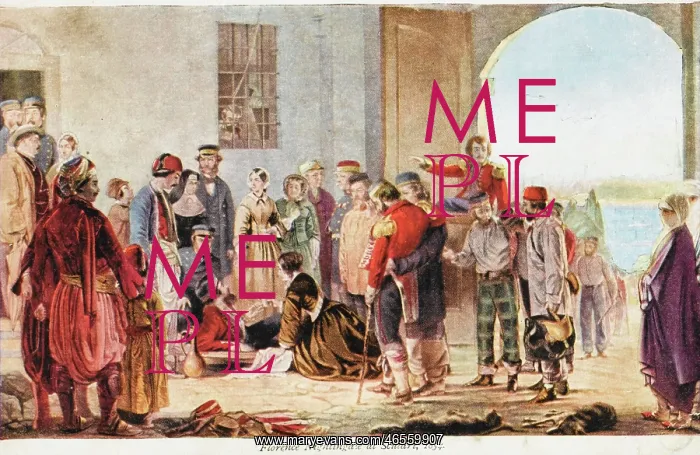 : Florence Nightingale at Scutari : Florence Nightingale at Scutari