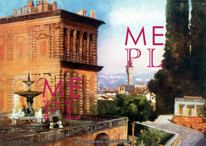  : FLORENCE / PITTI / BOBOLI