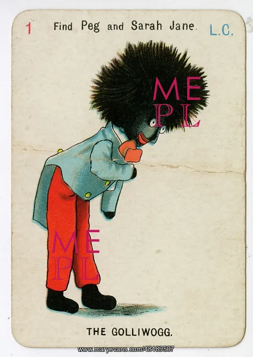  : Florence Upton playing cards - The Golliwogg