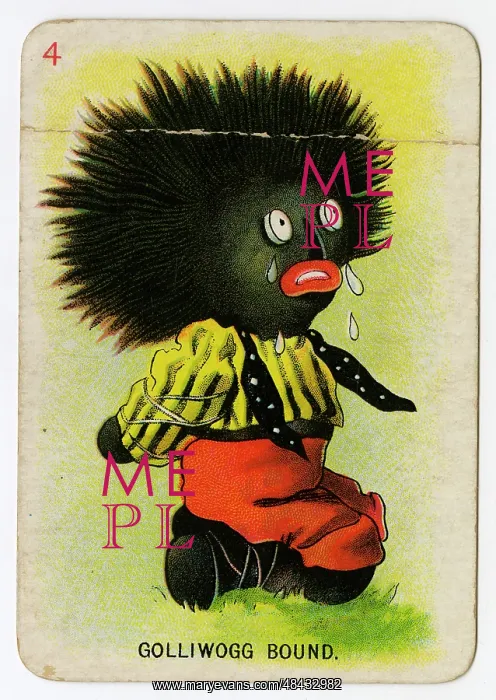  : Florence Upton playing cards - Golliwogg Bound