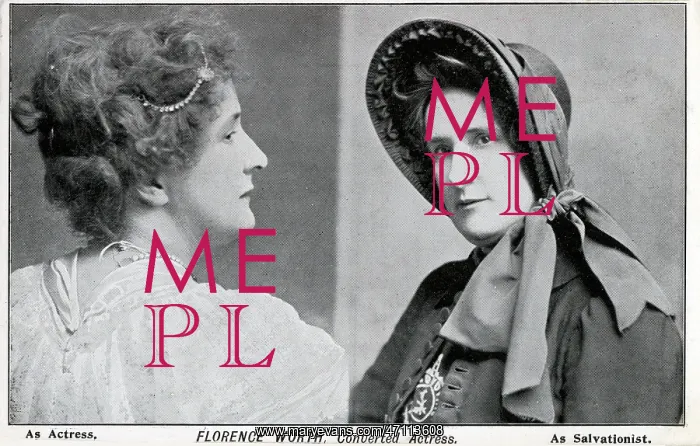 : Florence Worth, as actress and Salvationist : Florence Worth, as actress and Salvationist