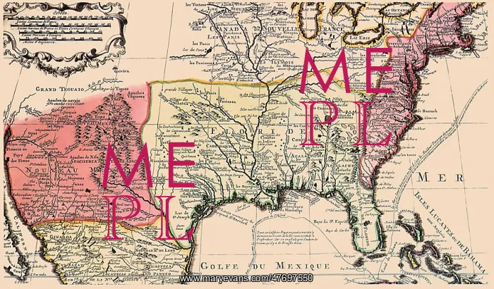  : Florida and Mississippi Basin, 1722