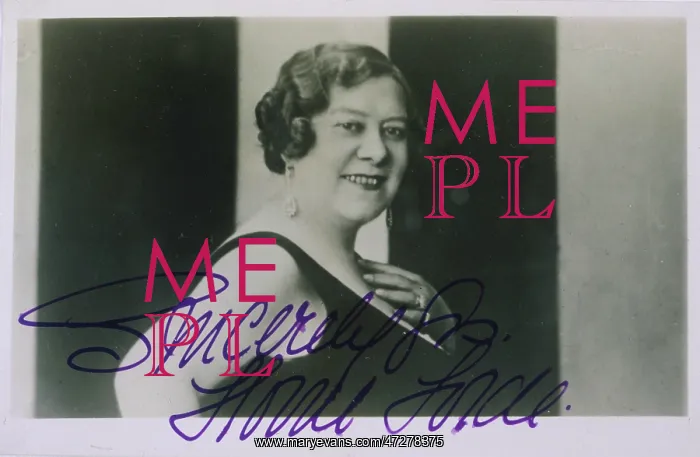 : Florrie Forde - Signed : Florrie Forde - Signed