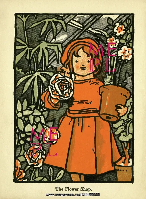 : The Flower Girl : The Flower Girl