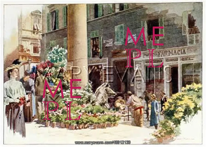 : FLOWER MARKET, FLORENCE : FLOWER MARKET, FLORENCE