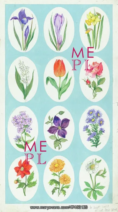  : A flower for every month