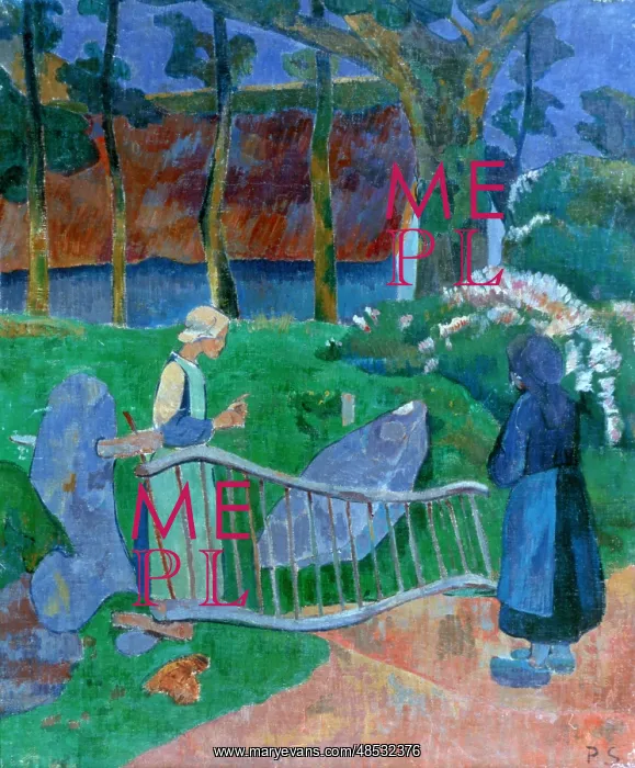 : The Flowered Gate Artist: Paul Serusier : The Flowered Gate Artist: Paul Serusier