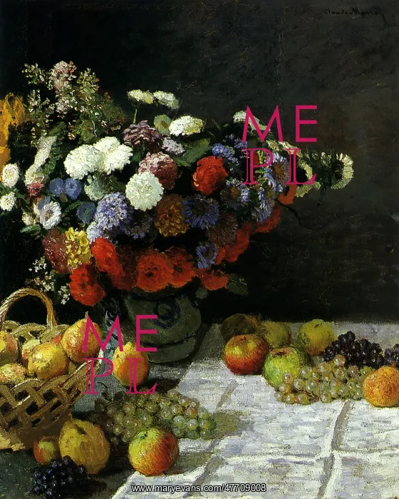 : Flowerpiece, by Monet : Flowerpiece, by Monet