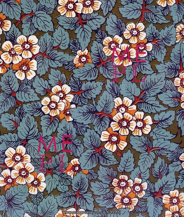  : Flowers and Grey Leaves