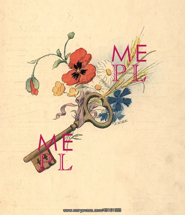 : Flowers and Key : Flowers and Key