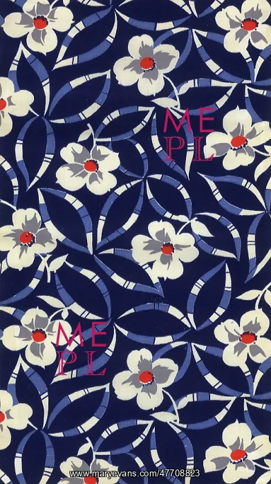  : Flowers, Striped Leaves