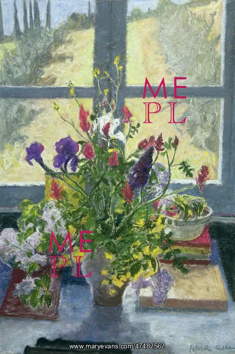 : Flowers in a Window : Flowers in a Window