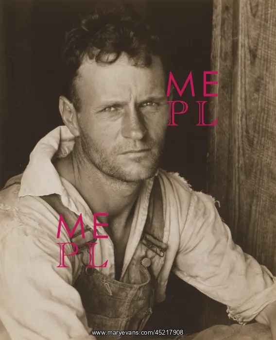 : Floyd Burroughs, sharecropper. Hale County, ? : Floyd Burroughs, sharecropper. Hale County, ?