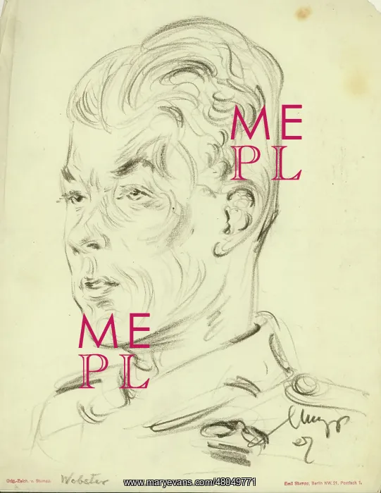 : Flt Lts M Kinkead drawn by Emil Stumpp : Flt Lts M Kinkead drawn by Emil Stumpp