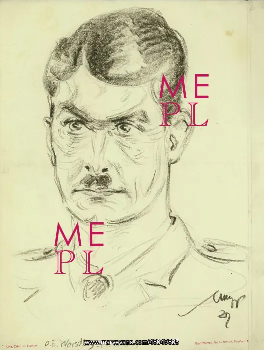: Flt Lts M Kinkead drawn by Emil Stumpp : Flt Lts M Kinkead drawn by Emil Stumpp