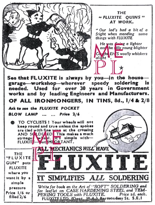  : Fluxite Solder