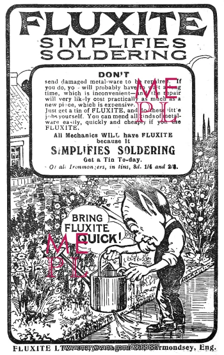  : Fluxite Solder