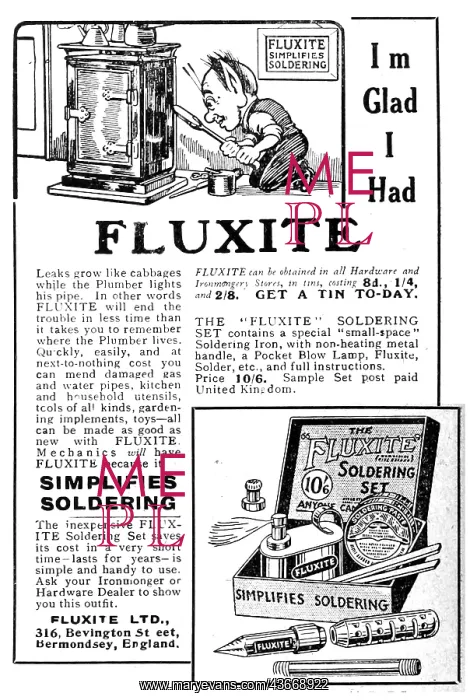  : Fluxite Solder