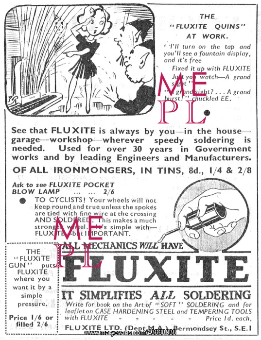  : Fluxite Solder