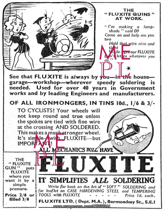  : Fluxite Solder