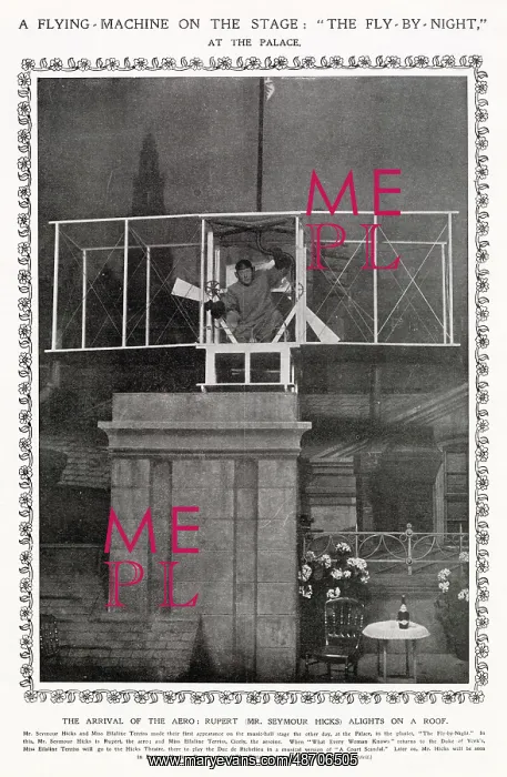 : The Fly By Night appearing at Palace Theatre 1908 : The Fly By Night appearing at Palace Theatre 1908