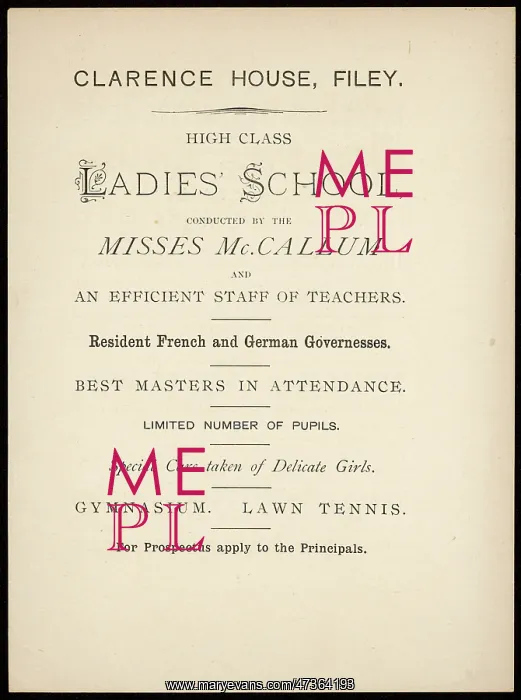 : FLYER FOR LADIES SCHOOL : FLYER FOR LADIES SCHOOL