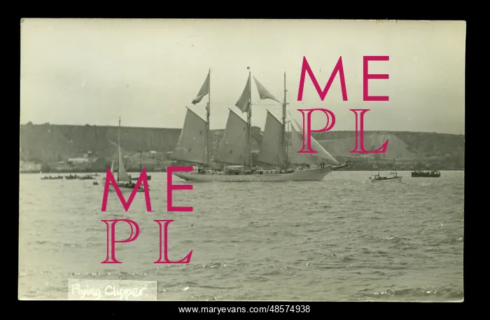 : Flying Clipper, a Swedish schooner : Flying Clipper, a Swedish schooner