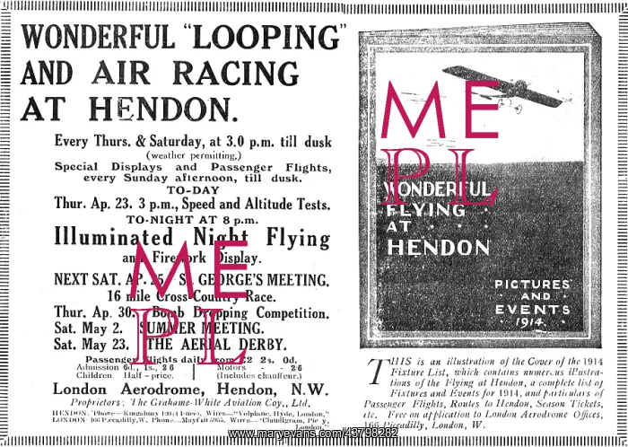 : Flying At Hendon - Looping & Illuminated Night Flying : Flying At Hendon - Looping & Illuminated Night Flying