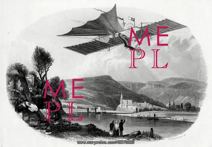  : Flying Machine, Aerial Steam Carriage